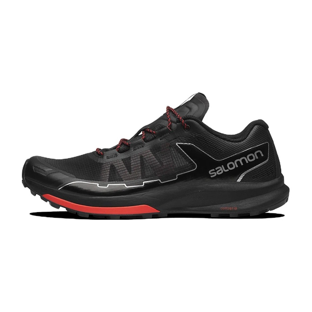Salomon Women's 8.5 M‎ Ultra Raid Black Trail Running Shoes 413167 - NEW